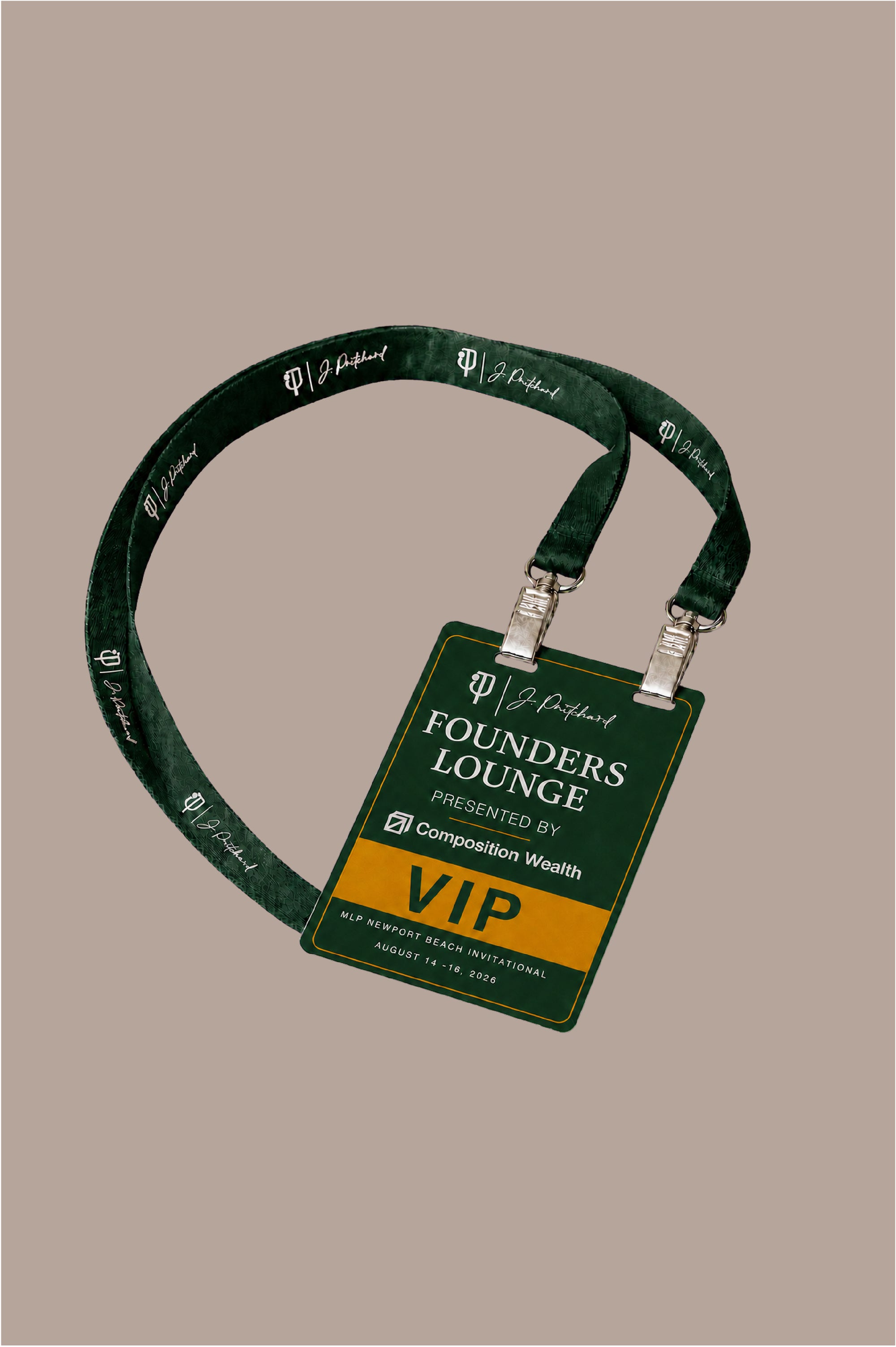 J. Pritchard Founders Lounge @ MLP Tournament 3-Day Pass (August 14–16 2026)