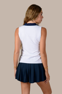 Clubhouse White / Blue
