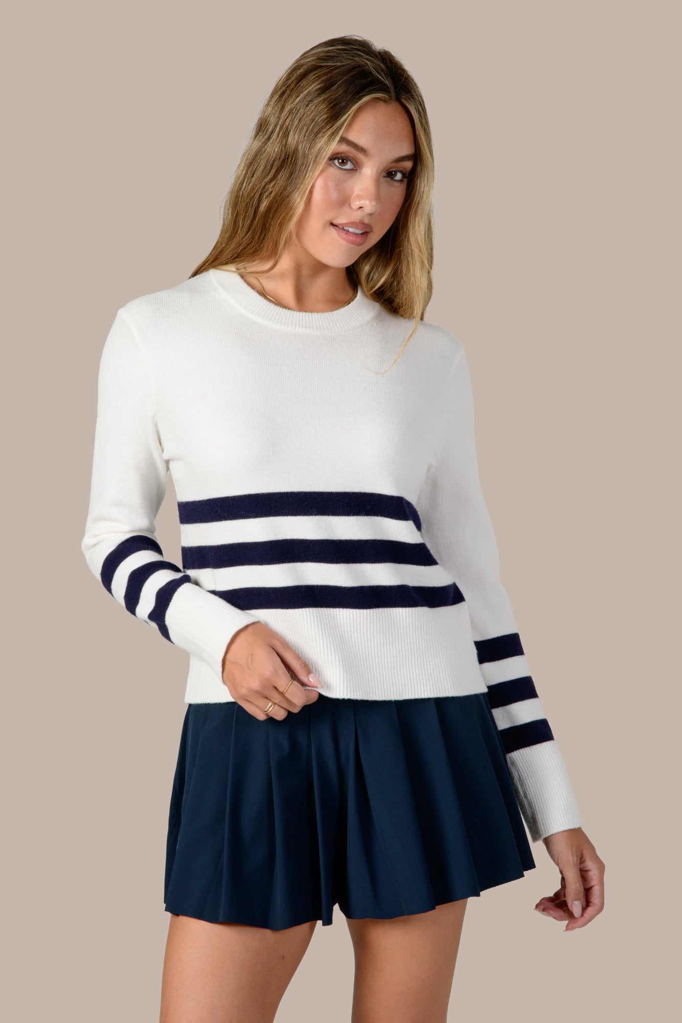 White / Bainbridge Blue