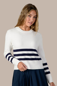 White / Bainbridge Blue