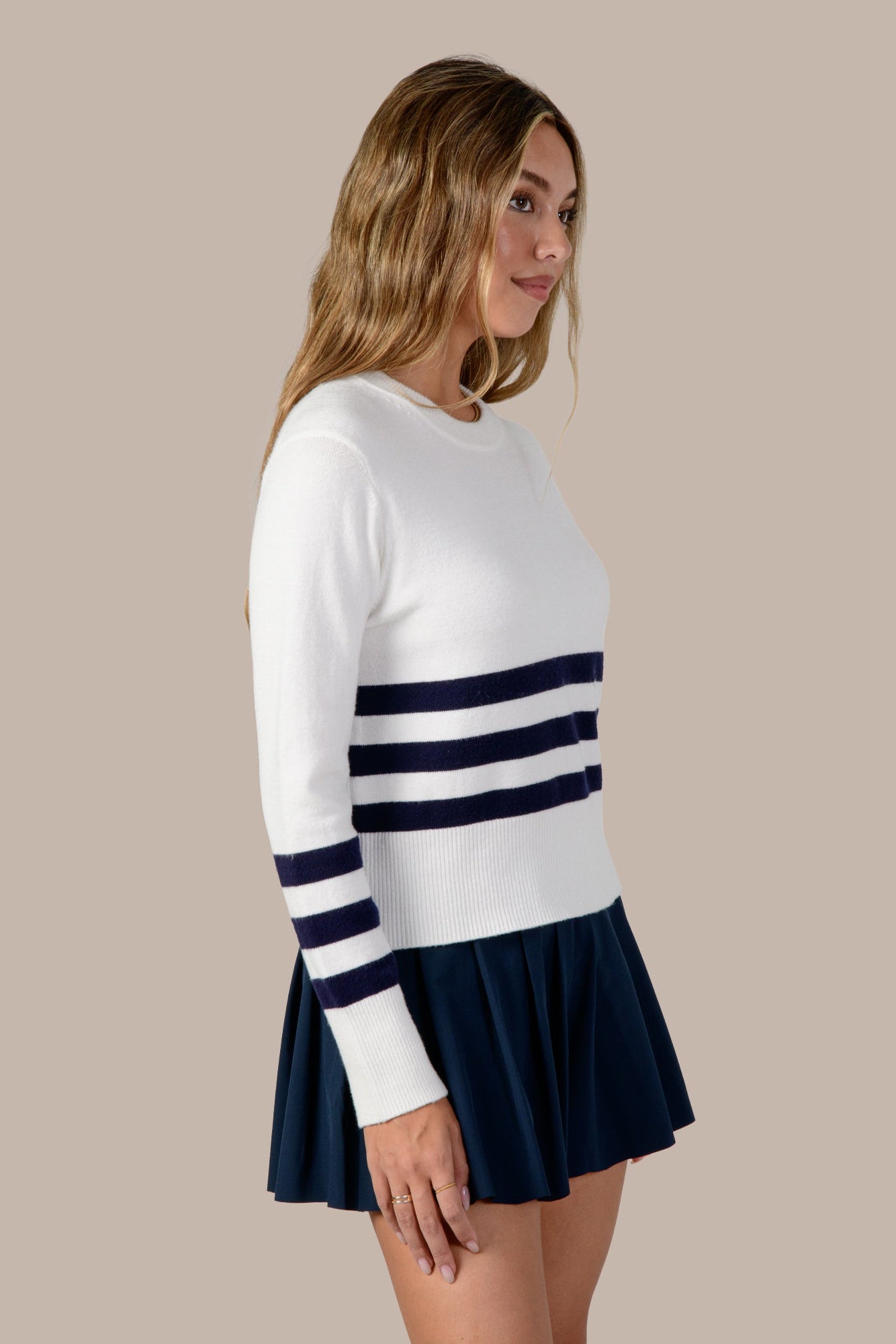 White / Bainbridge Blue