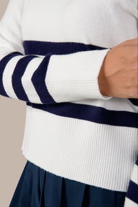 White / Bainbridge Blue