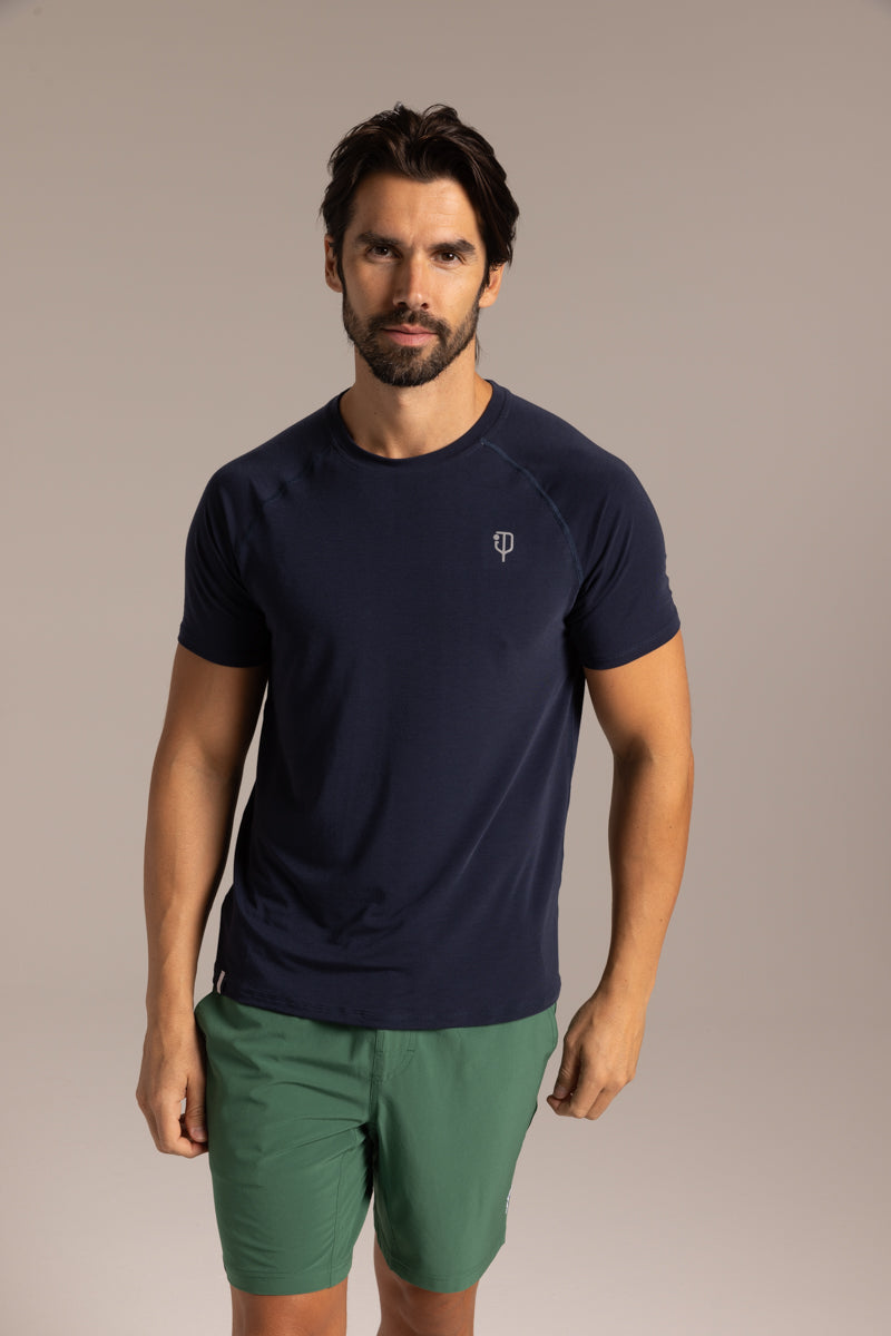 PHYPS ♥ Apple Basket Stripe Short Sleeve T-Shirt Apple Basket Stripe Short Sleeve T-Shirt_Khaki - PHYPS HOME